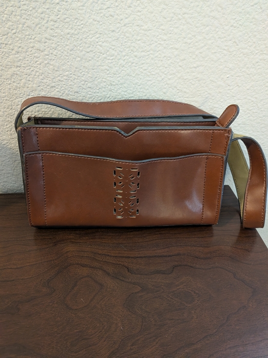 Handbags - Classic Brown Leather Shoulder Bag/Purse